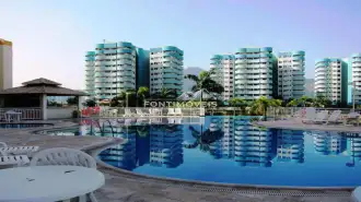 Apartamento Vila do pan, 1 quarto, Jacarepaguá com 42m². - 484 - 1