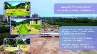 Ilustrações 3D da urbanização do entorno (Cond. Apogeu Barra) - 11