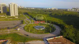 Conheça Foto real da saída p/ a Av. Salvador Allende em 19/09/2022 (Cond. Apogeu Barra) do imóvel - Apartamento novo 3 quartos no Cond. Apogeu Barra - Camorim (15000-159) - 15000-159 - 6 Foto real da saída p/ a Av. Salvador Allende em 19/09/2022 (Cond. Apogeu Barra) - 6