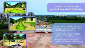 Ilustrações 3D da urbanização do entorno (Cond. Apogeu Barra) - Apartamento novo 3 quartos no Cond. Apogeu Barra - Camorim (15000-159) - 15000-159 - 12