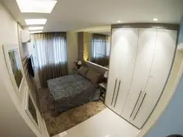 Imagem ilustrativa apt decorado- quarto casal - Apartamento 3 quartos para venda e aluguel Rio de Janeiro,RJ - R$ 585.000 - JPA3q - 10