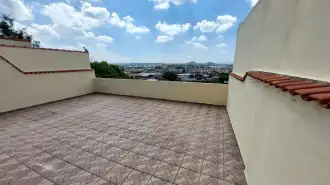 Conheça Quintal fundos do imóvel - Casa em Condomínio 2 quartos à venda Rio de Janeiro,RJ Padre Miguel - R$ 440.000 - PSP - 4 Quintal fundos - 4