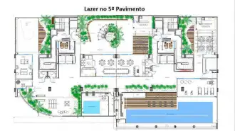 MANSÕES PARADISO 4 suítes 3 vagas todas soltas frente ao parque - Apartamento 4 quartos à venda Brasília,DF - R$ 1.644.837 - 001MP - 36