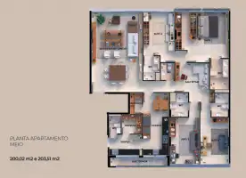 4 Suítes no setor Noroeste - Apartamento 4 quartos à venda Brasília,DF - R$ 3.102.976 - 002HS - 48