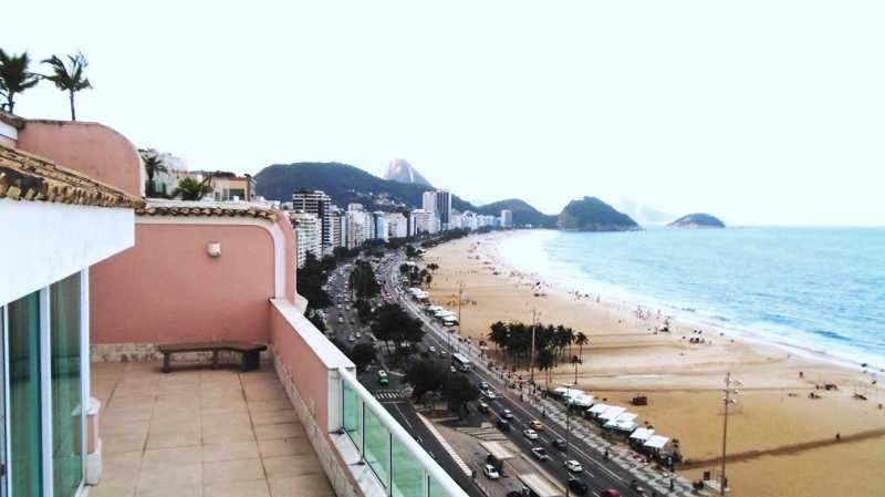 DSC07100 - Cobertura à venda Avenida Atlântica,Copacabana, Zona Sul,Rio de Janeiro - R$ 8.500.000 - COB-2391 - 1