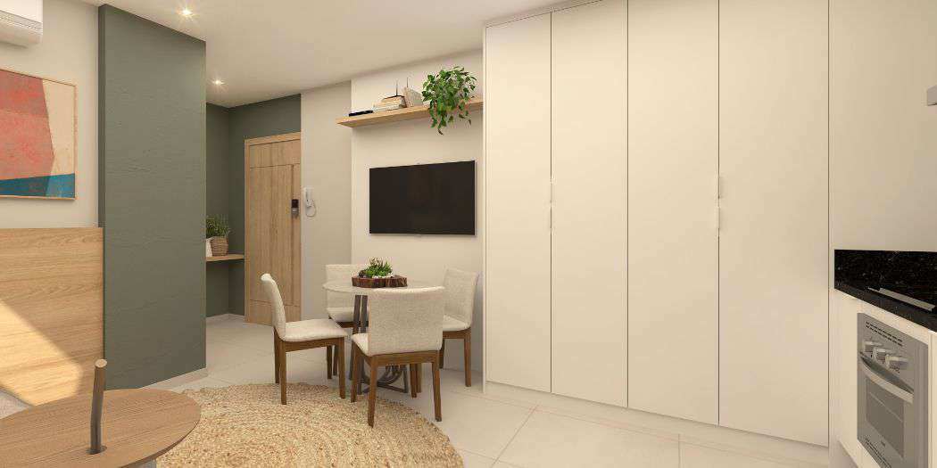 Apartamento à venda com 1 quarto, 26m² - Foto 4