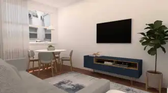 Sala 03 - Apartamento à venda Rua Décio Vilares,Copacabana, Zona Sul,Rio de Janeiro - R$ 790.000 - 2-6976 - 5