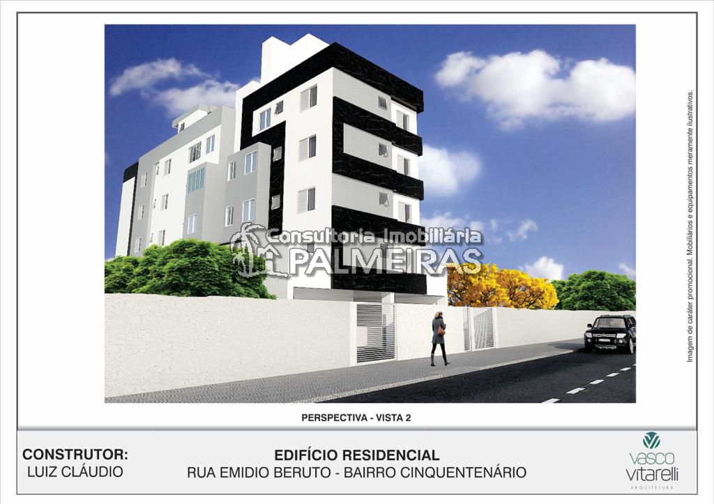 Apartamento 3 quartos à venda Cinquentenário, OESTE,Belo Horizonte - R$ 300.000 - IP-160 - 1